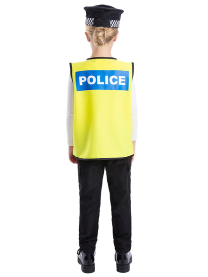 UK Police Kit with Vest,Hat&5 Pieces ToyAccessorie  Wholesale