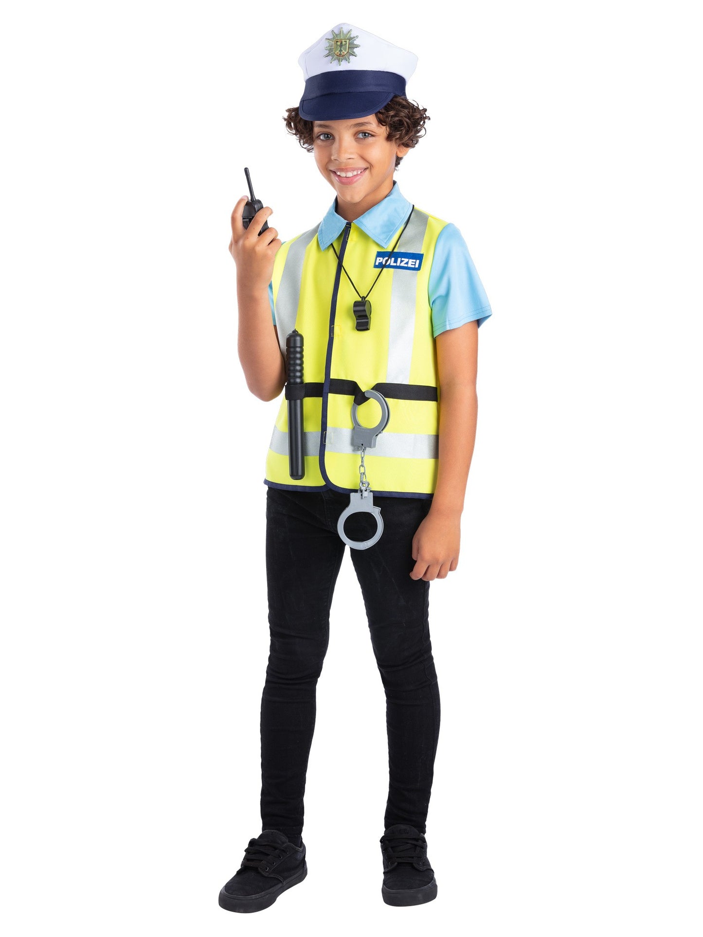 German Polizei Kit, with Top,Mock Vest,Hat&5 Piece  Wholesale