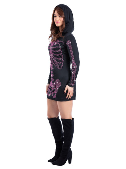 Fever Rhinestone Skeleton Costume  Wholesale