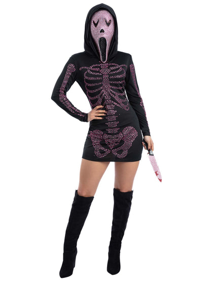 Fever Rhinestone Skeleton Costume  Wholesale