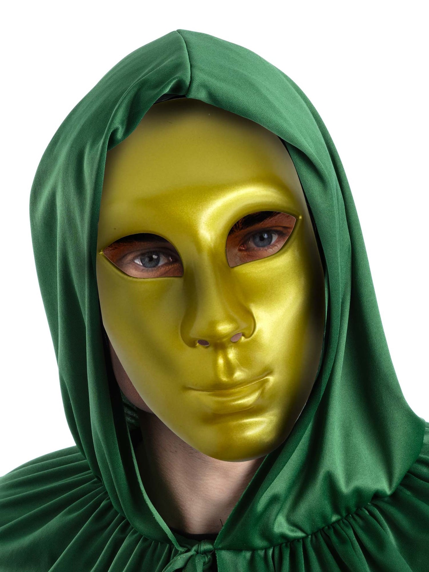 Gold Robot/Mime Masquerade Mask  Wholesale