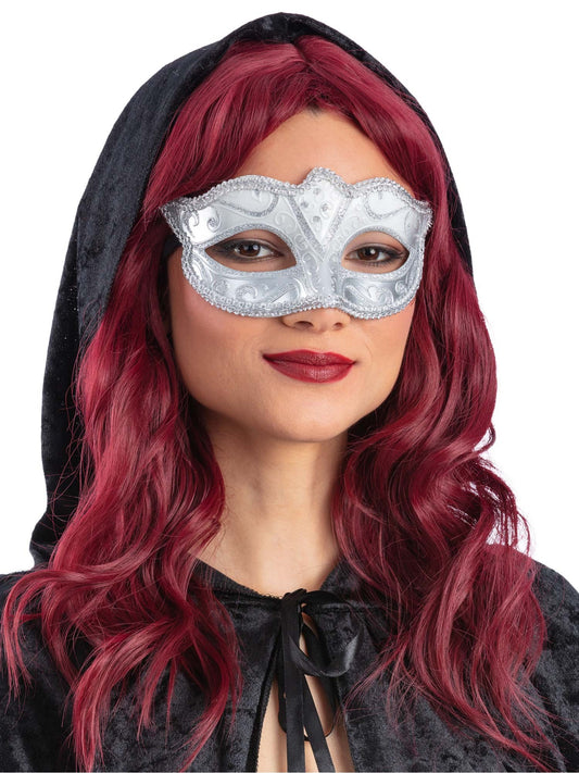 Silver Venetian Masquerade Eyemask  Wholesale