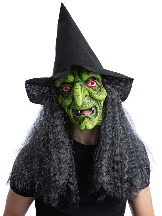 Green Wicked Witch Latex Mask  Wholesale