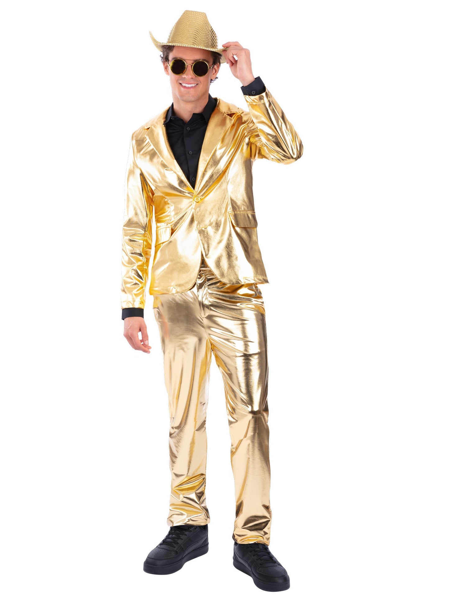 24 Carat Gold Jacket, Metallic Gold  Wholesale