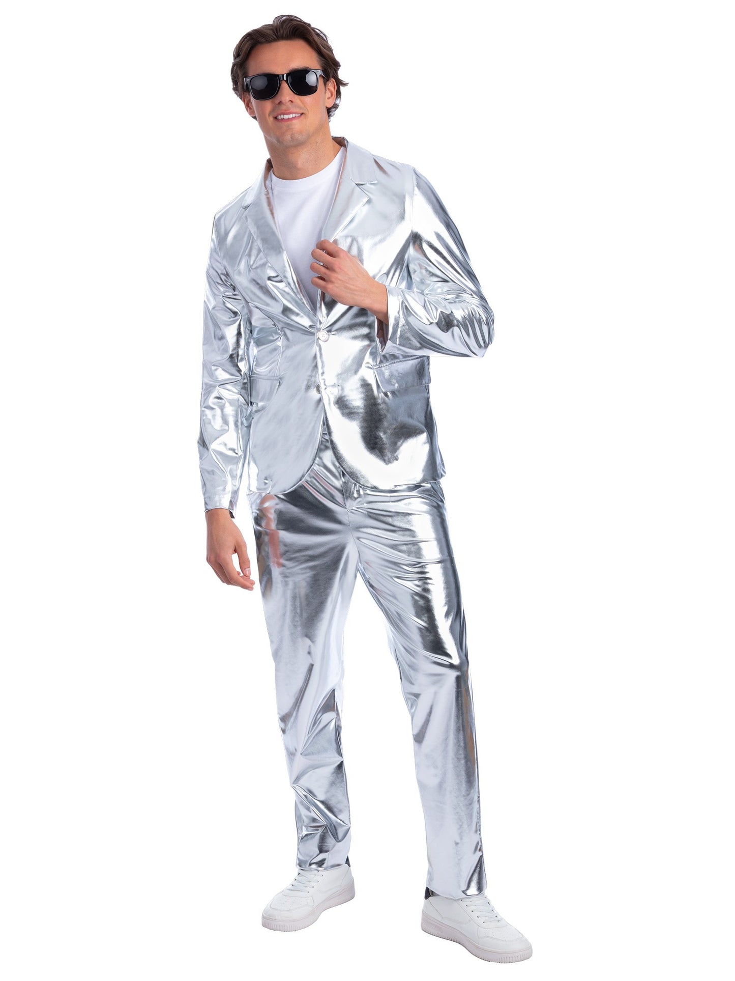 Sterling Silver Jacket, Metallic Silver  Wholesale