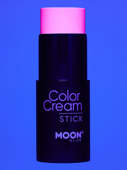 Moon Glow - Neon UV ColorCream Stick, Intense Pink  Wholesale