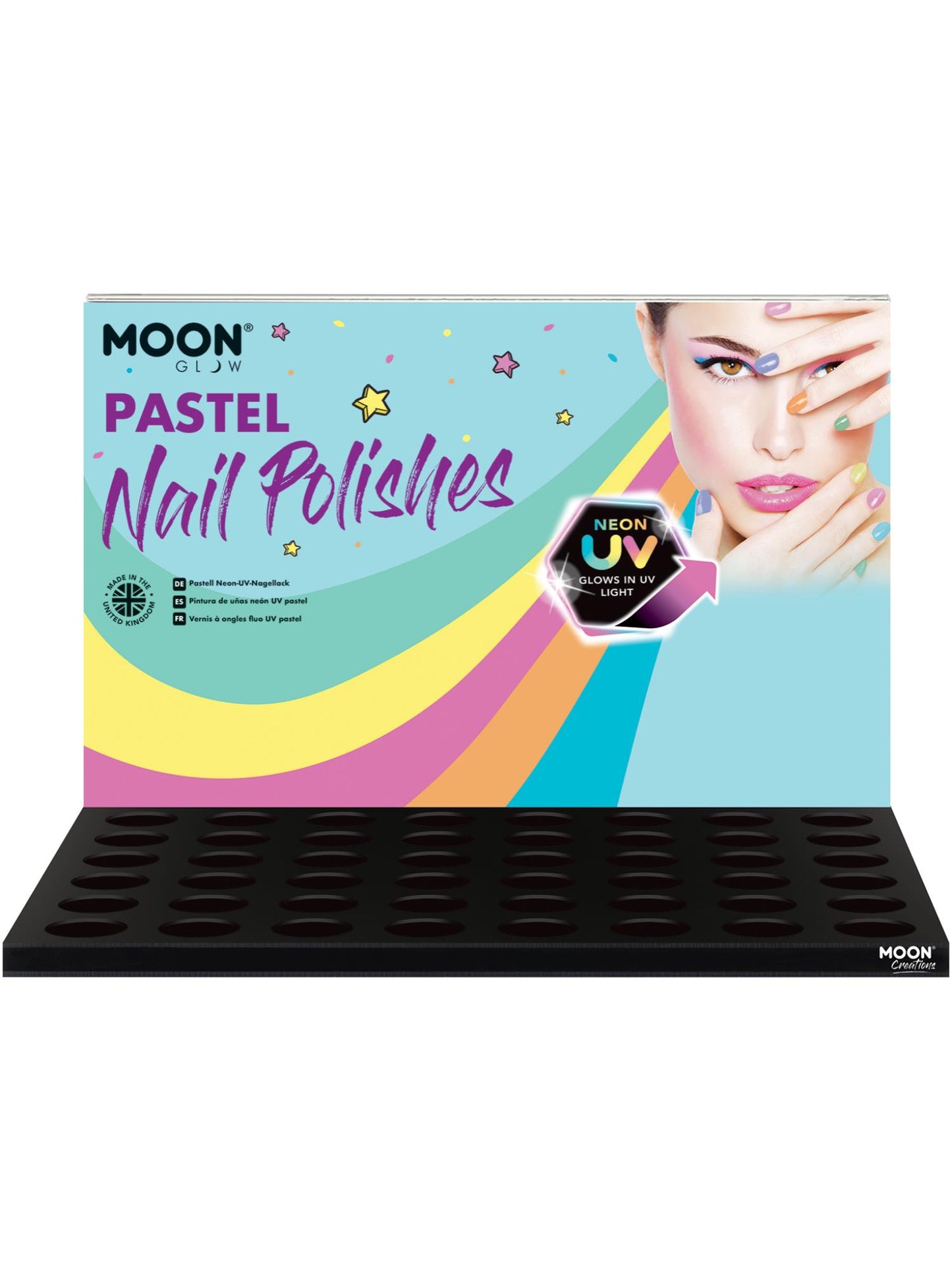 Moon Glow Pastel Neon UV Nail Polish,   Wholesale