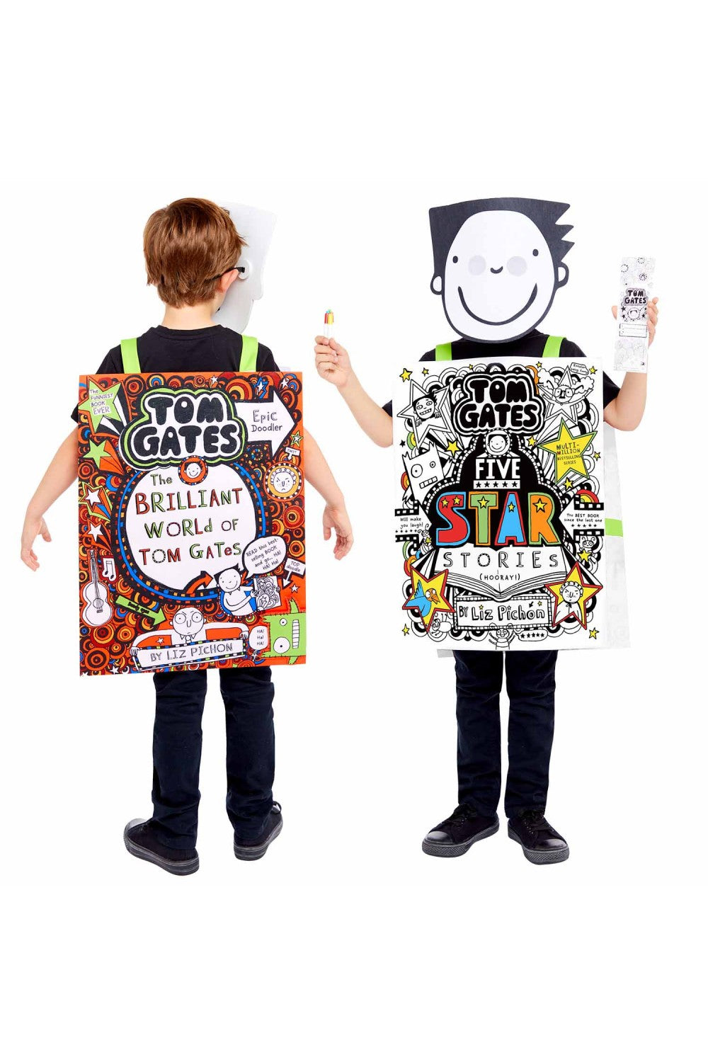 Tom Gates Costume, Colour In Printed Tabard  Wholesale