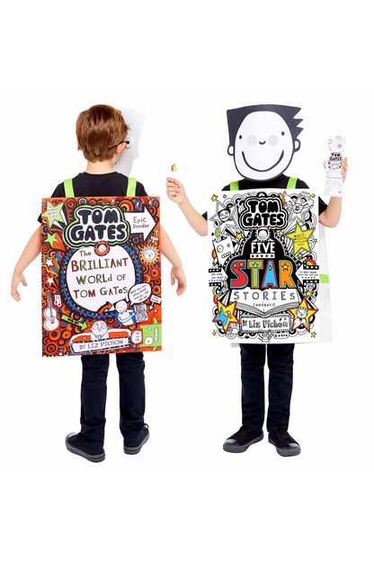 Tom Gates Costume, Colour In Printed Tabard  Wholesale