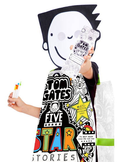 Tom Gates Costume, Colour In Printed Tabard  Wholesale