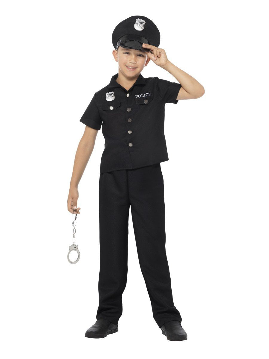  Cop Costume for Kids, Police Officer Costume with